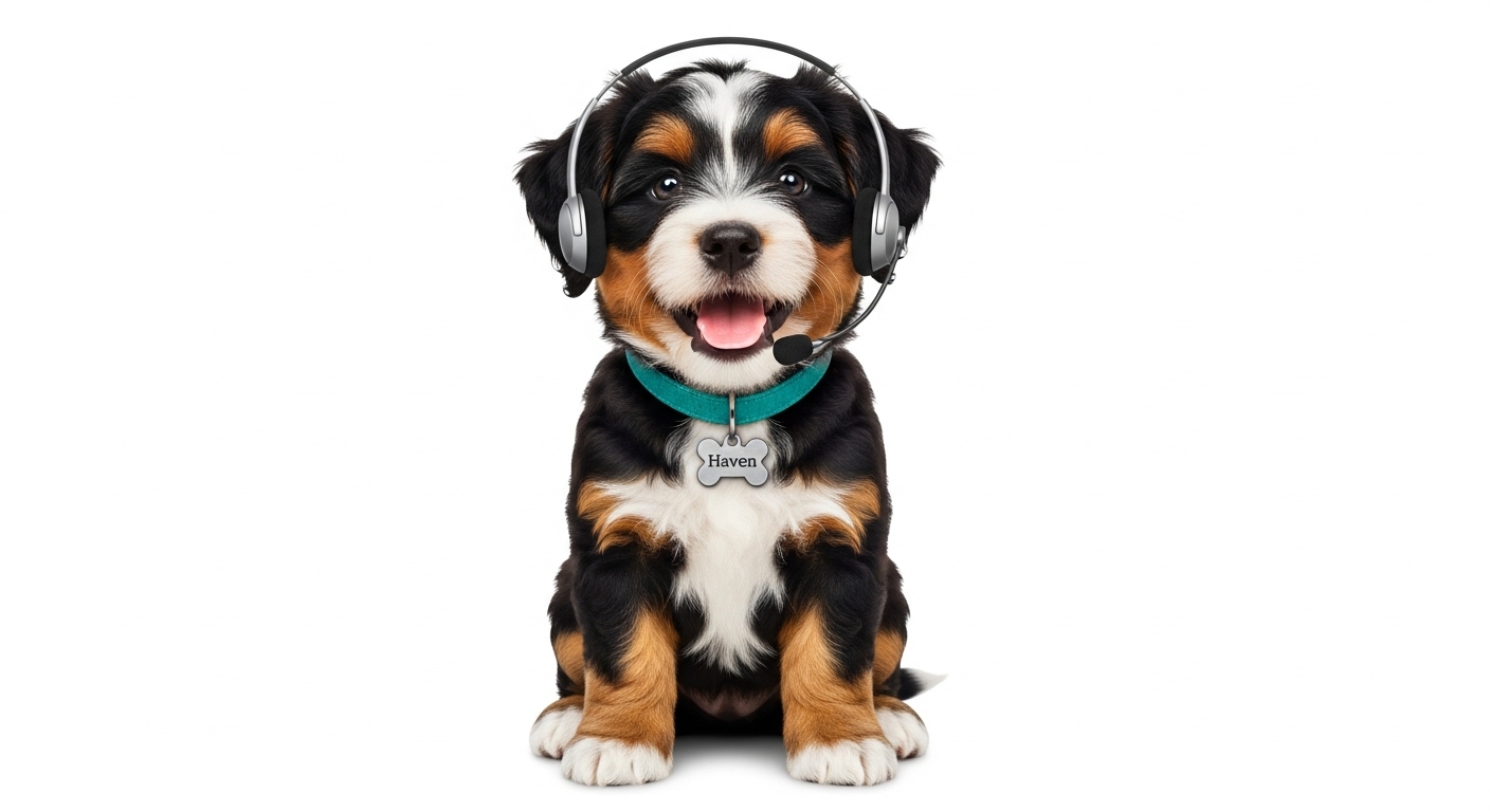 Haven - Bernese Mountain Dog AI Assistant for Customer Support professionals